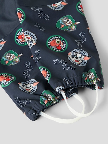 NAME IT Regular Fit Toiminnallinen puku 'NMMALFA08 PAW' värissä sininen