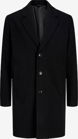 Manteau mi-saison 'JJEJAMES' JACK & JONES en noir : devant