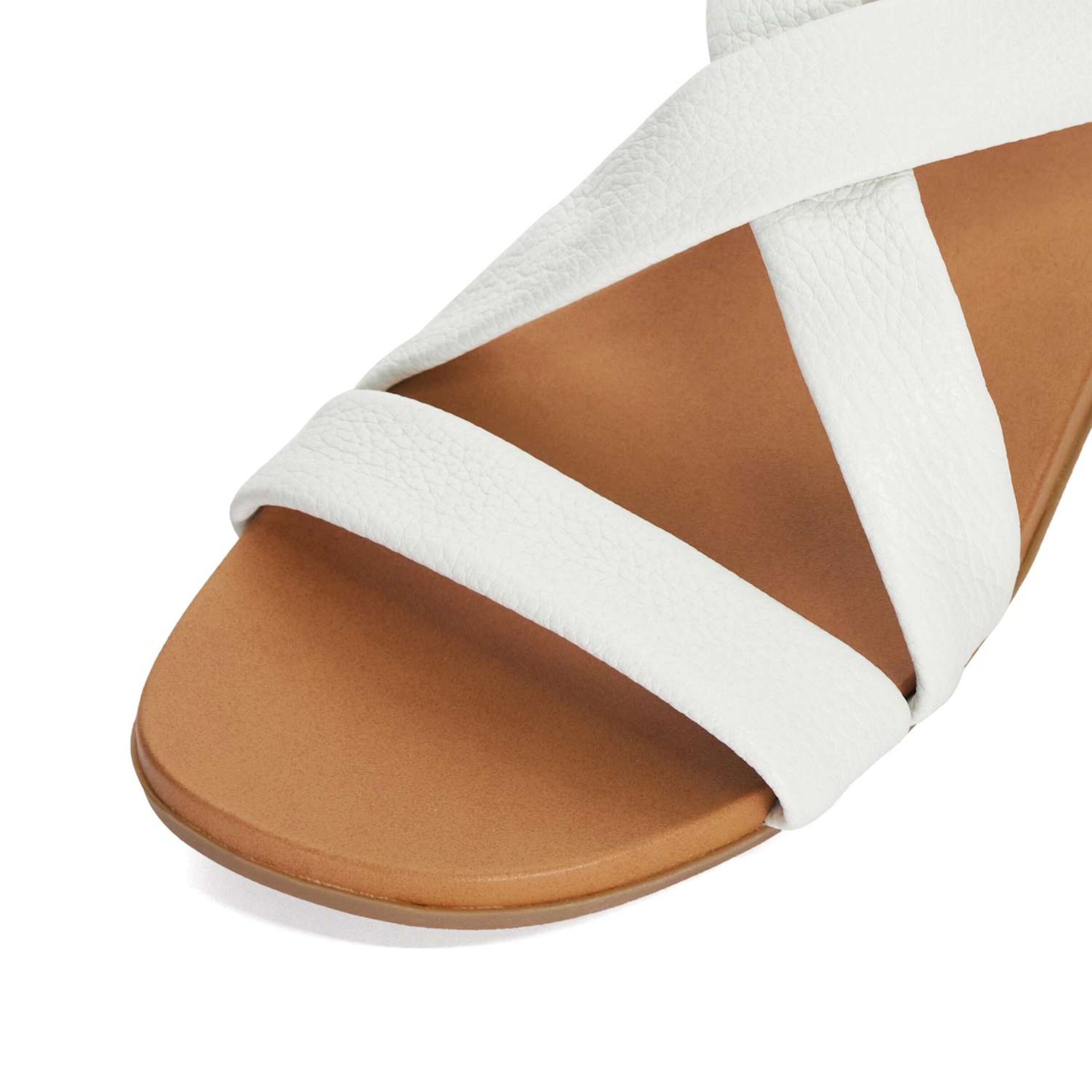 Sandales 'Landies' Dune LONDON en blanc