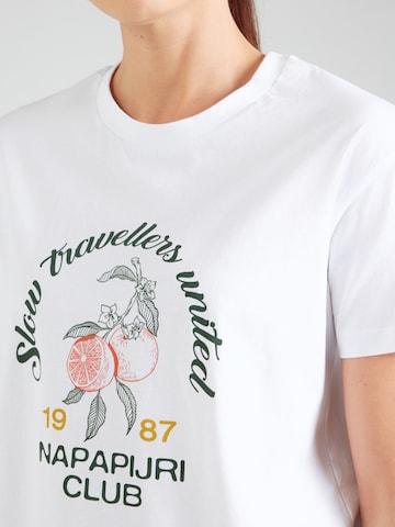 NAPAPIJRI Shirts 'SALMYS' i hvid