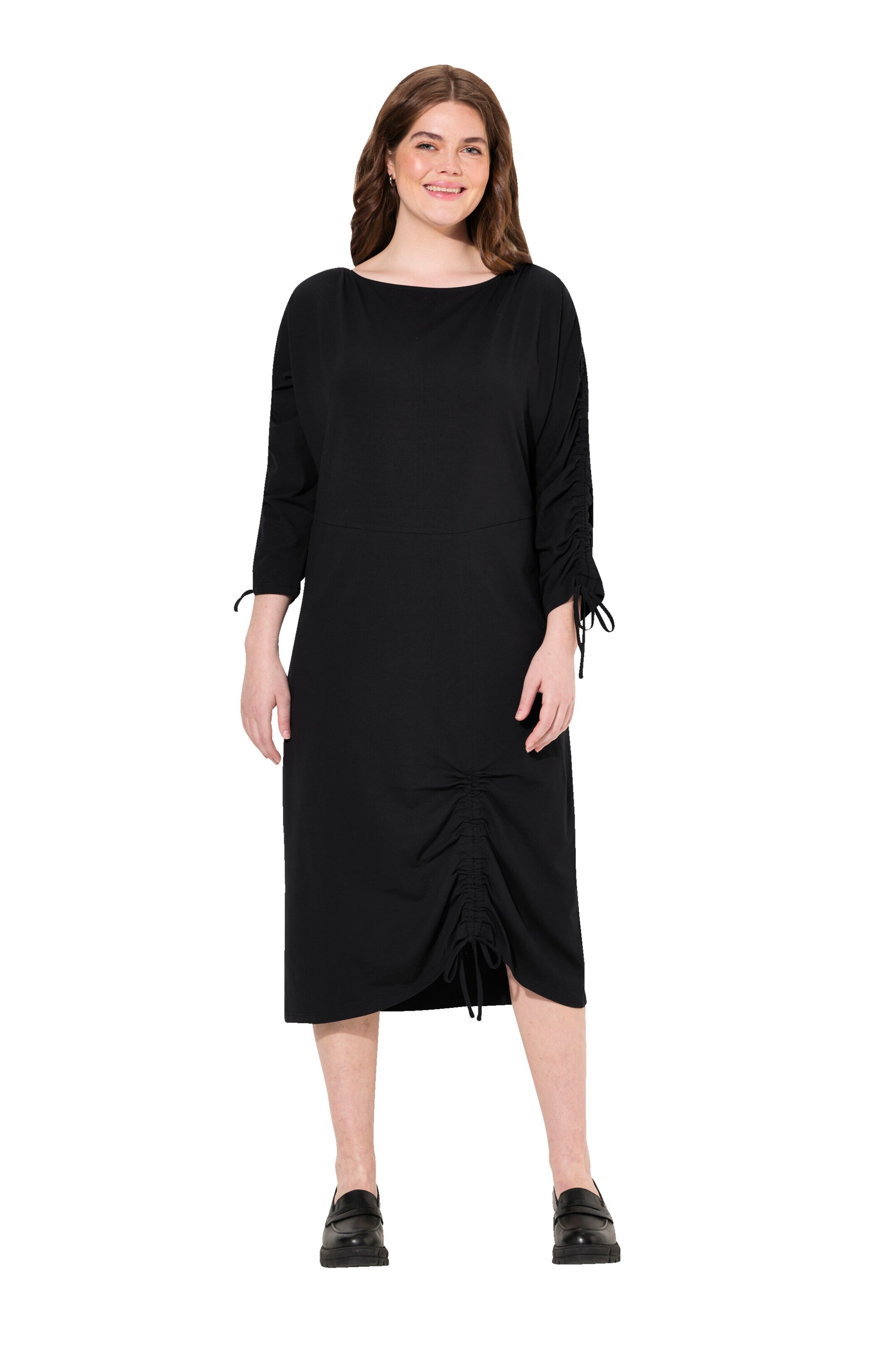 Ulla Popken Dress in Black: front