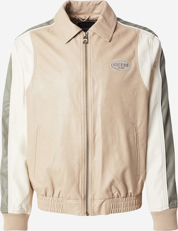 balta GUESS Demisezoninė striukė: priekis