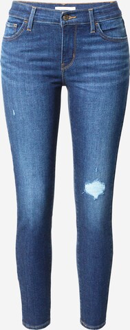 LEVI'S ® Skinny Jeans '710 Super Skinny' i blå: forside