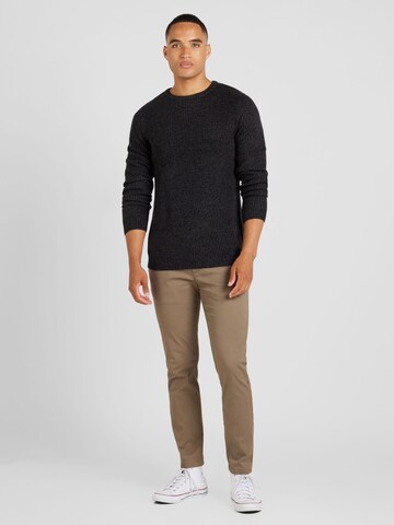 JACK & JONES Trui 'JJELEWIS' in Grijs