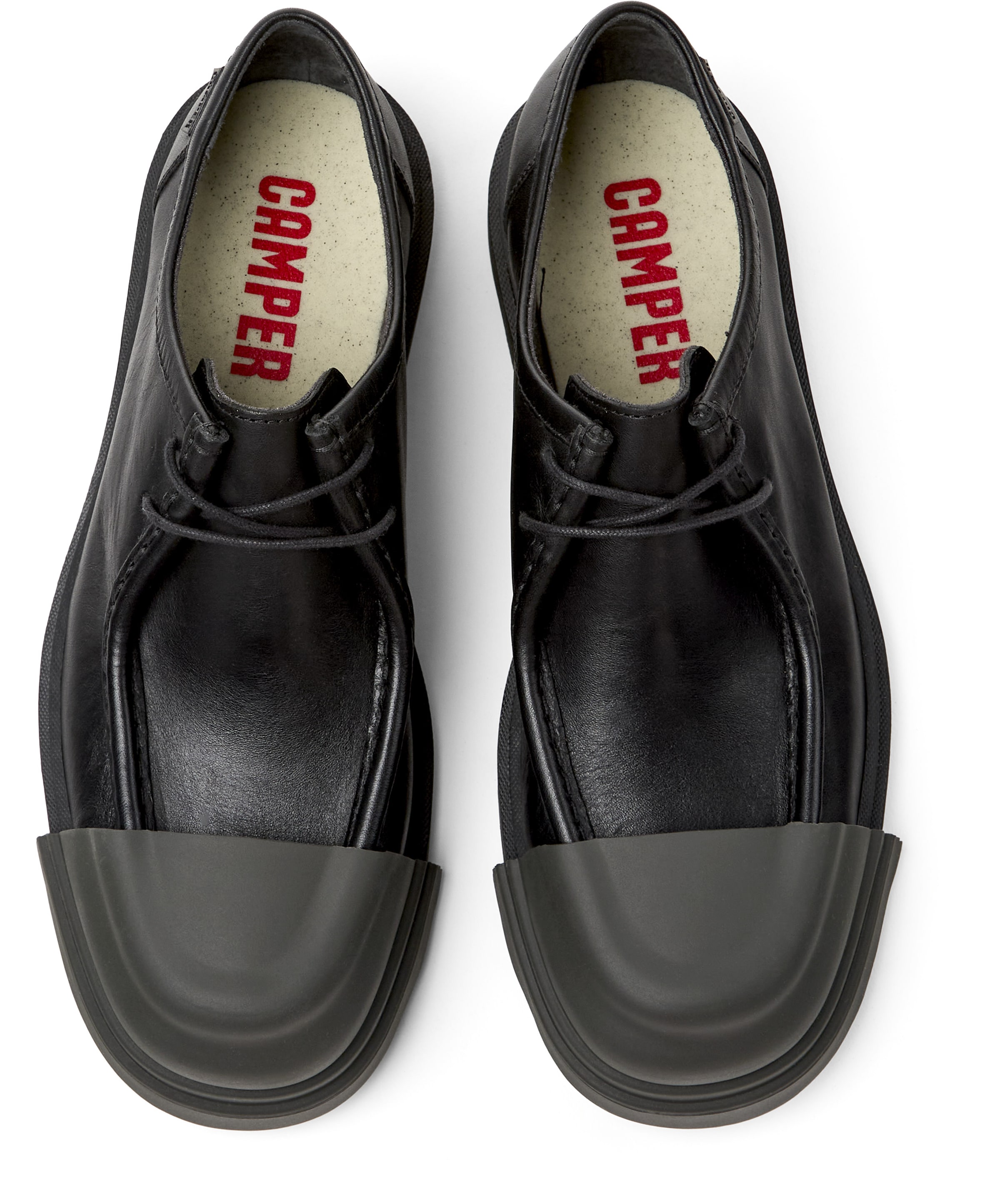 CAMPER Schnürschuhe 'Junction' in Schwarz