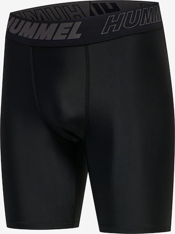 Hummel Skinny Sportshorts 'Topaz' in Blau