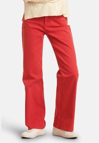 Smashed Lemon Jeans in Rot: Vorderseite