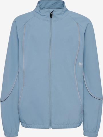 Hummel Sportjacke in Blau: Vorderseite