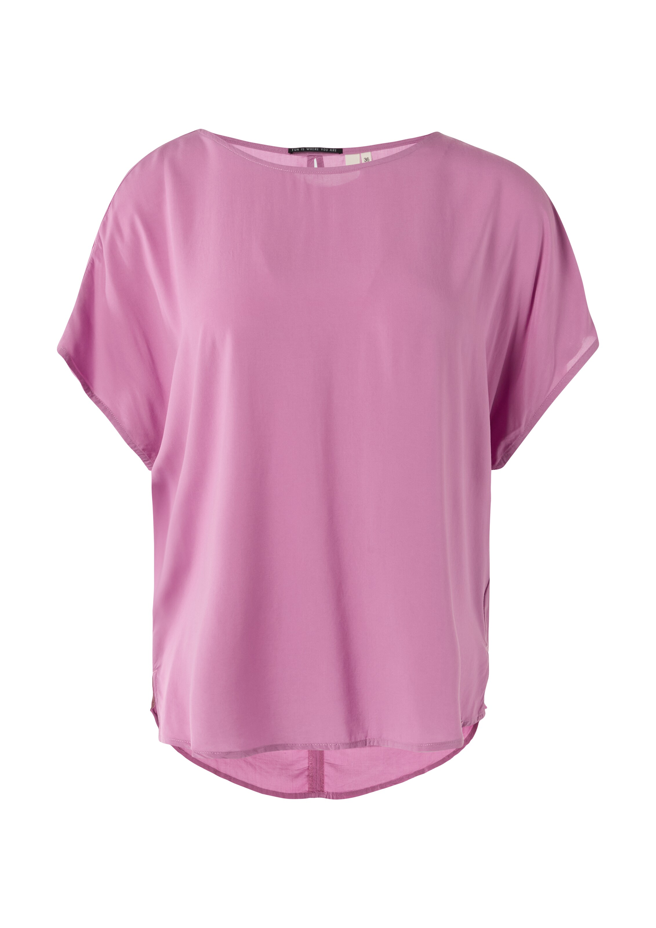 QS Bluse in Lila: Vorderseite