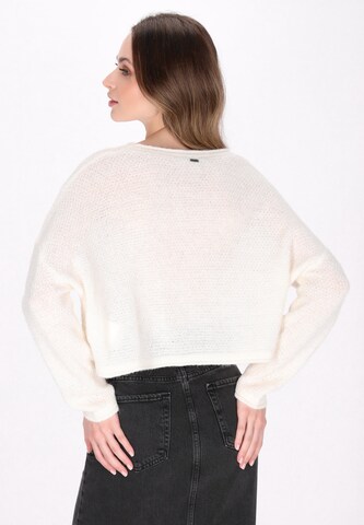 DreiMaster Vintage Sweater 'Comfy' in White