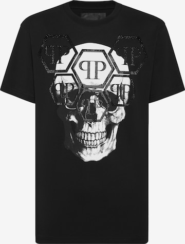 Philipp Plein - Camiseta 'Skull' en negro: frente