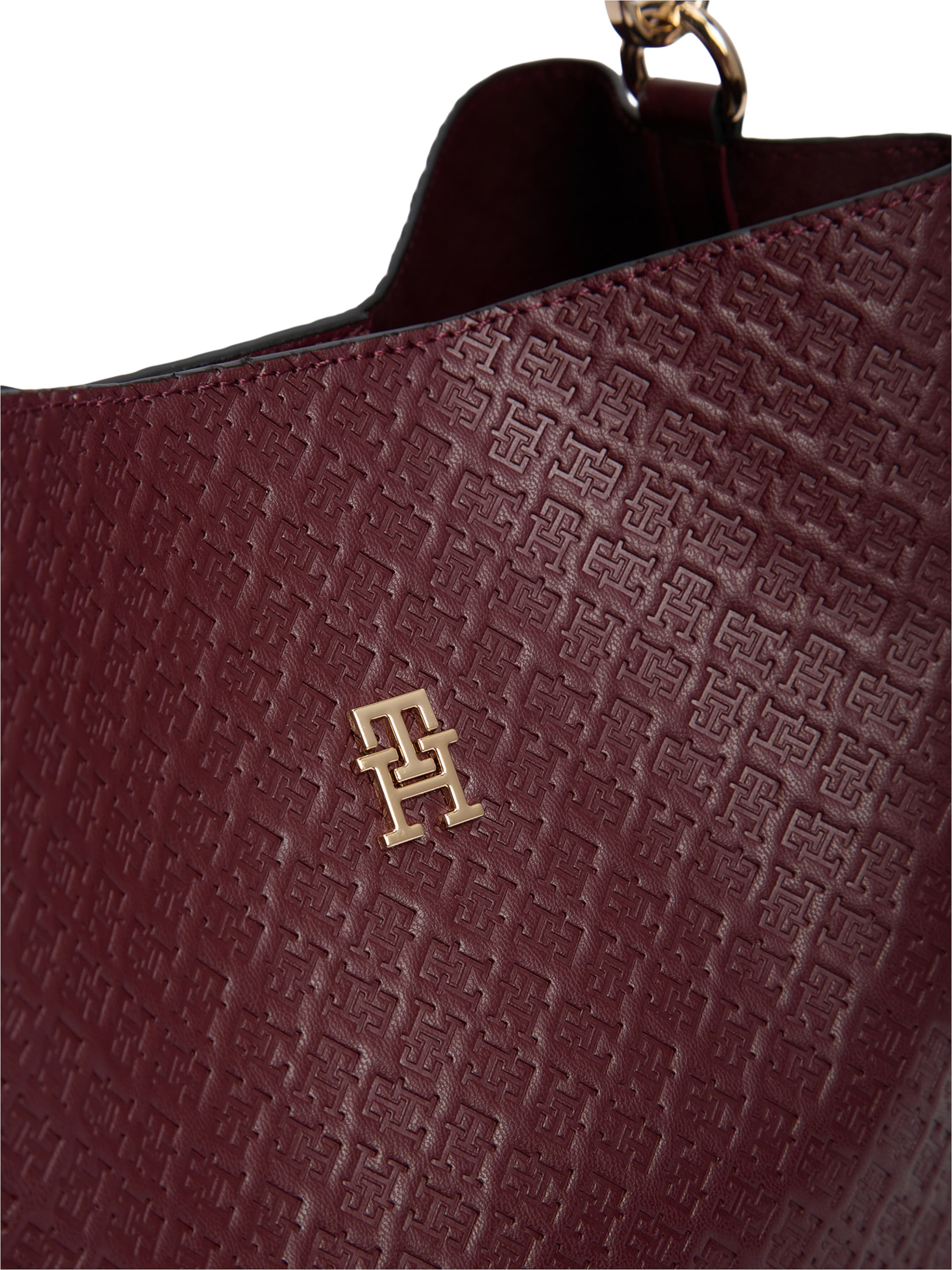 Borsa a spalla 'MONO' di TOMMY HILFIGER in rosso
