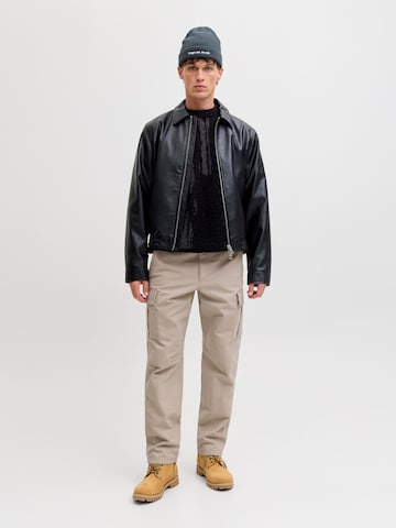 Loosefit Pantalon cargo JACK & JONES en beige