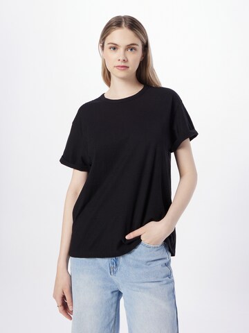 T-shirt 'LARIMA' DRYKORN en noir : devant