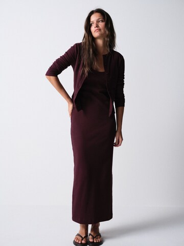The Set - Vestido em vermelho: frente