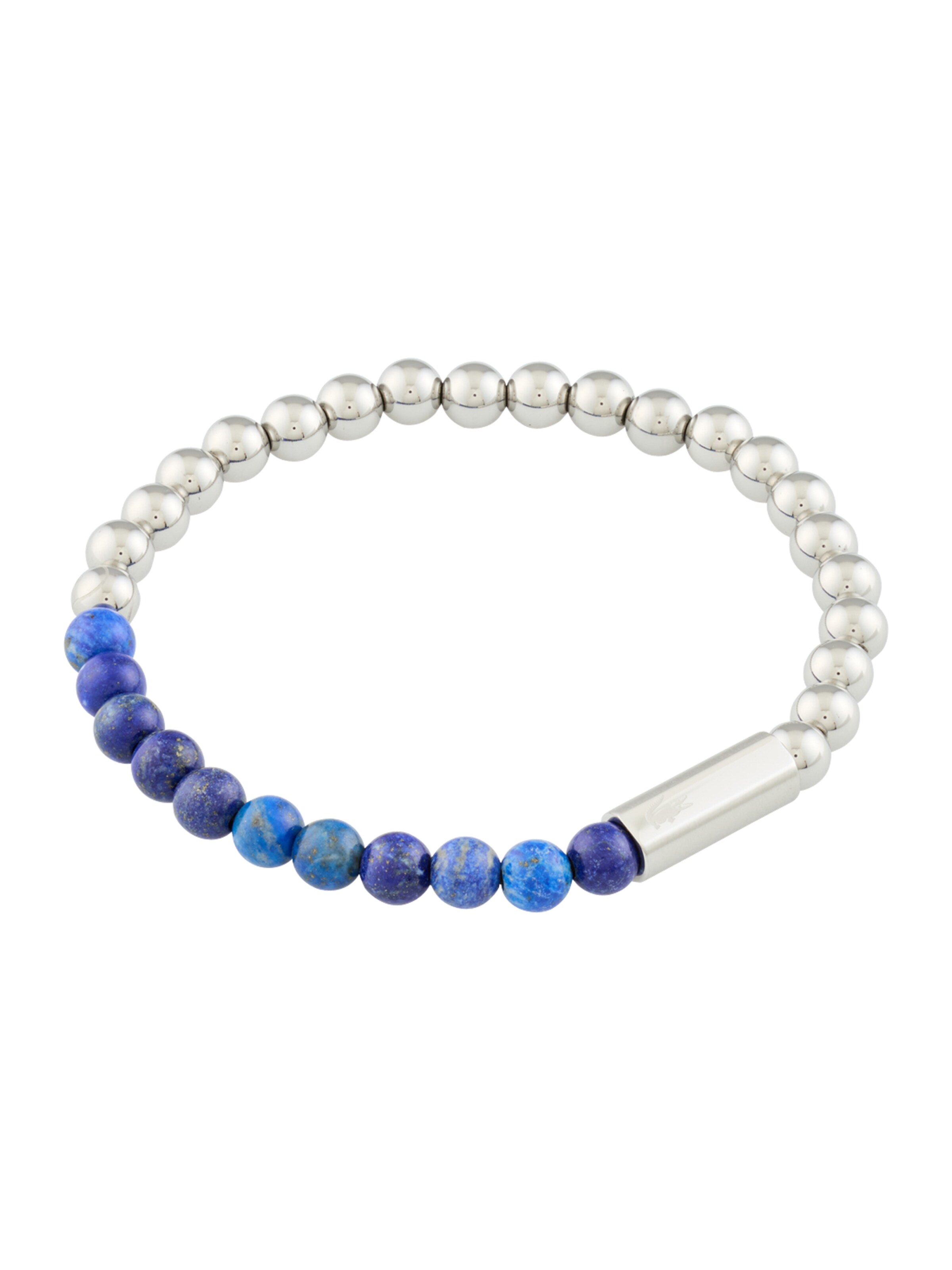 LACOSTE Браслет 'SCOTTIE' в Серебристый