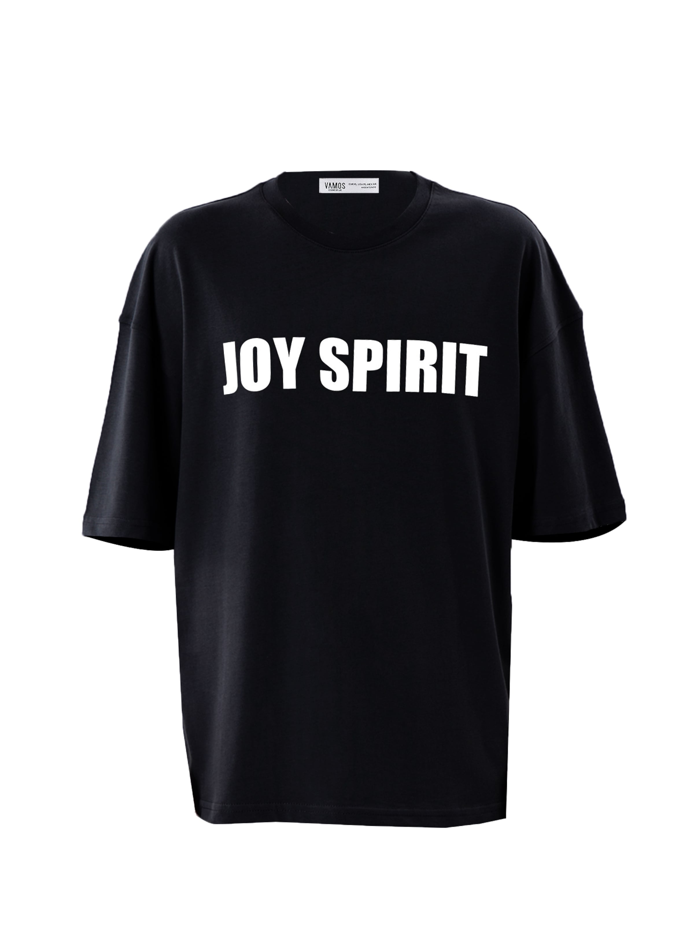 VAMOS CLO Koszulka w kolorze czarny: przód