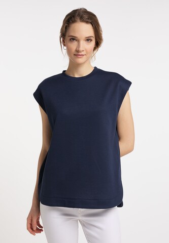 DreiMaster Maritim Sweatshirt in Blauw: voorkant