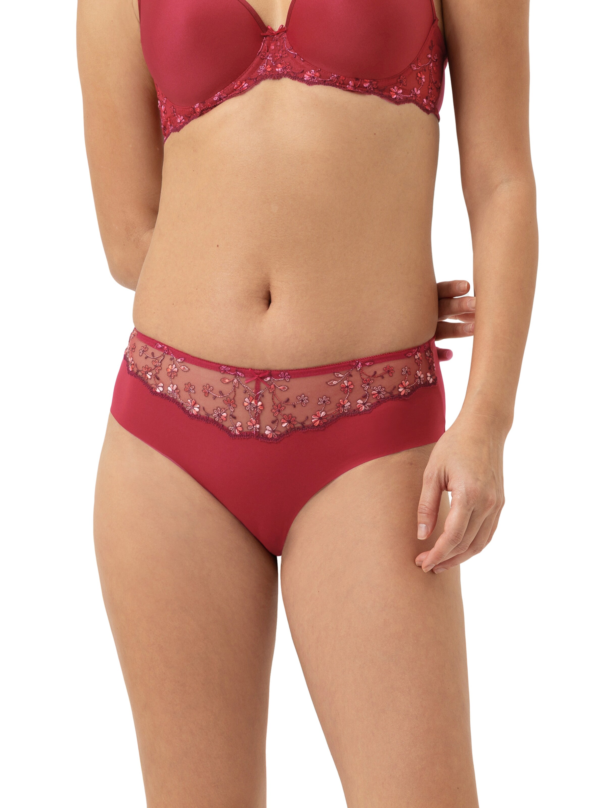 Culotte 'Delightful' Mey en rouge : devant