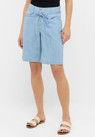 Angels Wide leg Pants in Blue: front