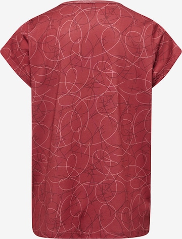 T-Shirt 'Nanna' Hummel en rouge