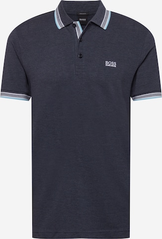 BOSS ATHLEISURE Shirt 'Paddy' in Blauw: voorkant