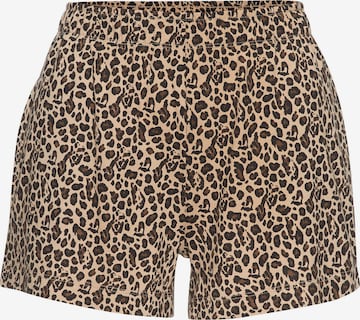 s.Oliver Pyjamahousut värissä ruskea: etupuoli