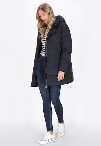 DreiMaster Maritim Wintermantel in Blauw