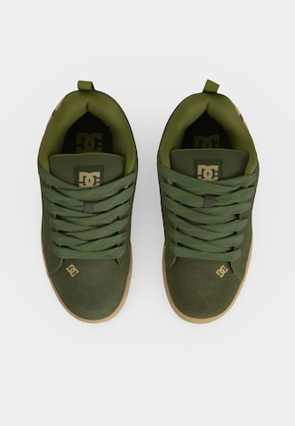 DC Shoes - Sapatilhas baixas 'COURT' em verde
