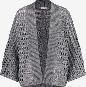 GERRY WEBER Knit Cardigan in Grey: front