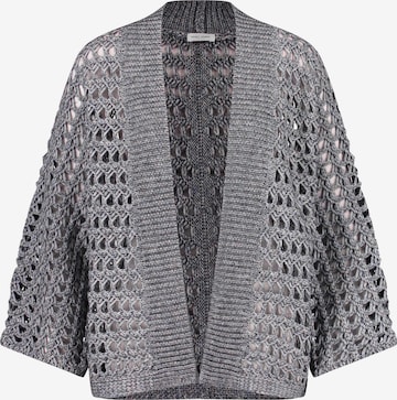 GERRY WEBER Knit Cardigan in Grey: front