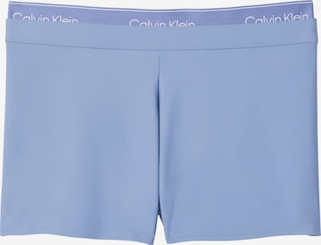 Calvin Klein Swimwear Zwembroek in Blauw: voorkant