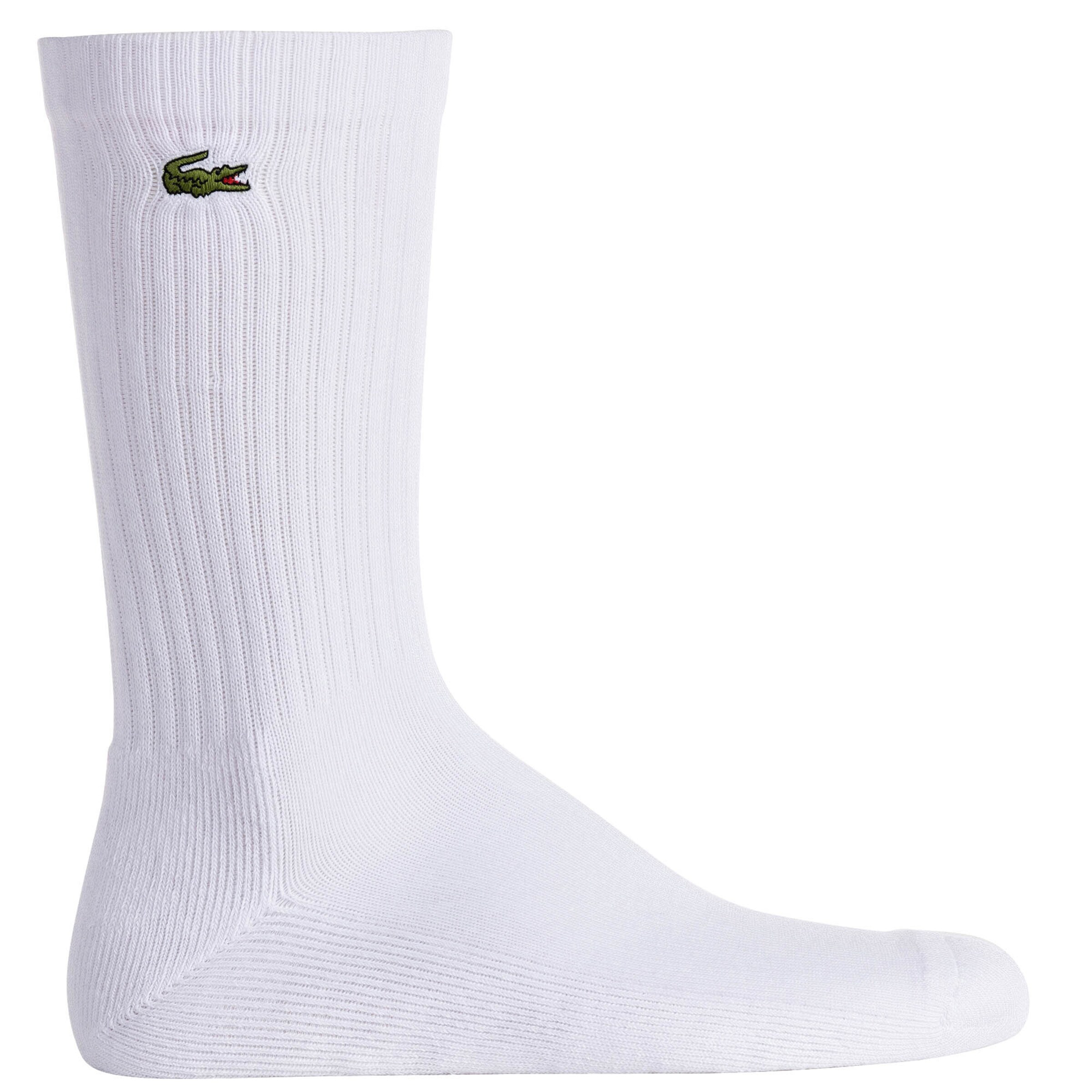 Chaussettes LACOSTE en blanc