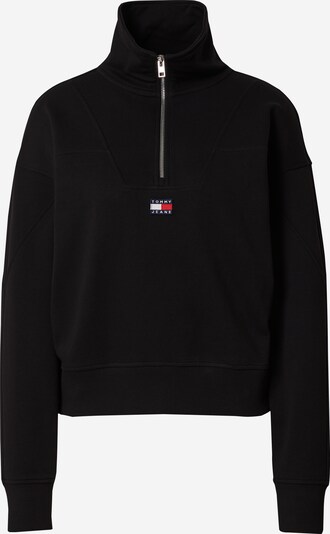 Tommy Jeans Sweatshirt in rot / schwarz / weiß, Produktansicht