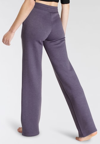 VIVANCE Wide leg Pants in Purple
