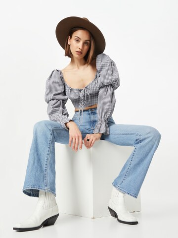 Abrand Boot cut Jeans 'APRIL' in Blue