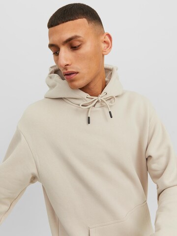 JACK & JONES Sweatshirt 'JJEBradley' in Beige