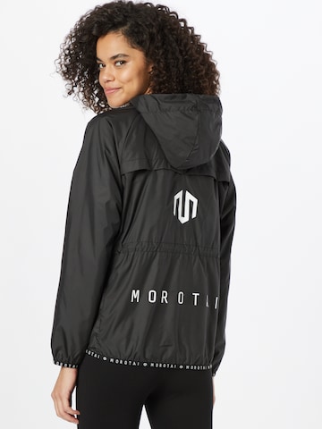 MOROTAI Athletic Jacket 'Naka' in Black