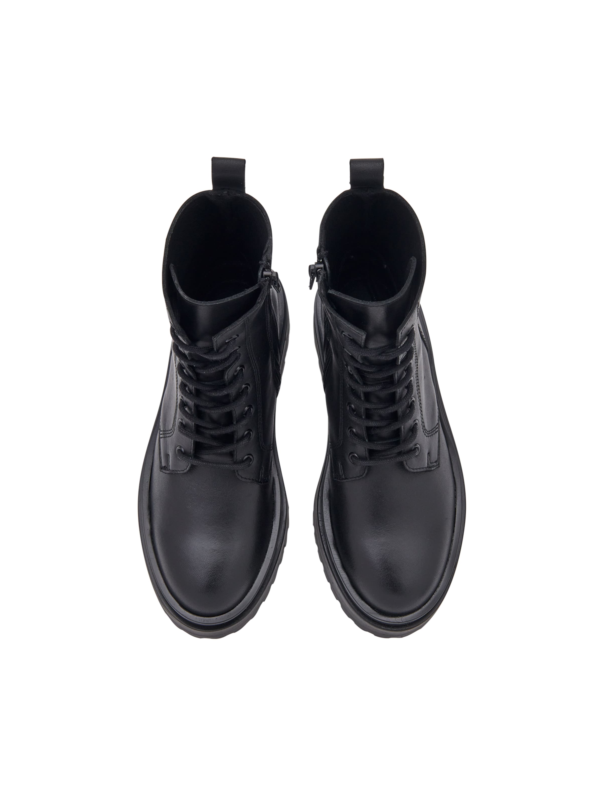 Bottines à lacets 'Rufina' EDITED en noir