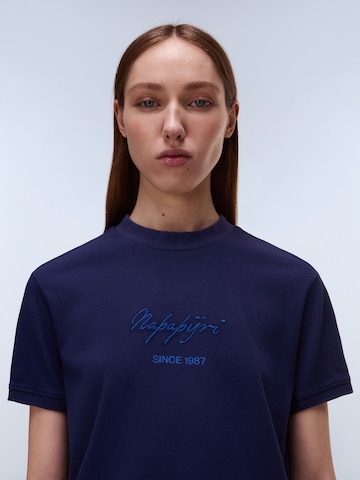 NAPAPIJRI - Camiseta 'S-BARYTE SS W' en azul