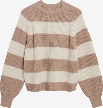 Pull-over ARMEDANGELS en beige : devant