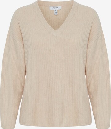 b.young Sweater 'Onema' in Beige: front