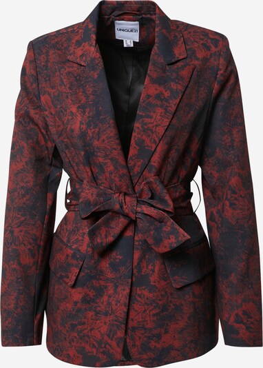 Unique21 Blazers in de kleur Donkerrood / Zwart, Productweergave
