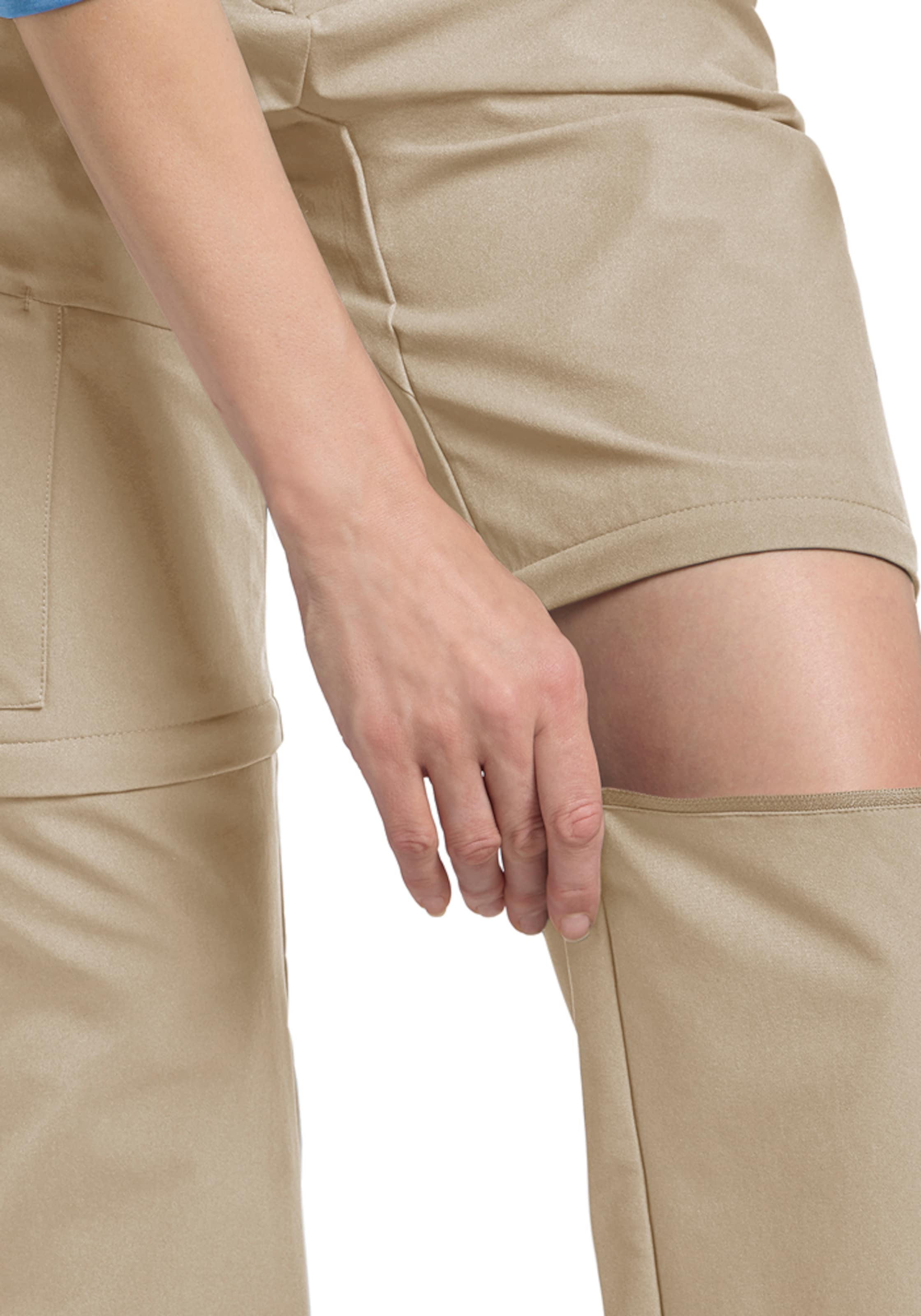 JACK WOLFSKIN Regular Outdoor Pants in Beige