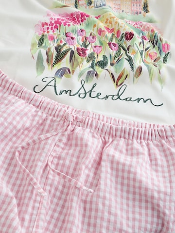 Next Korte pyjama in Roze