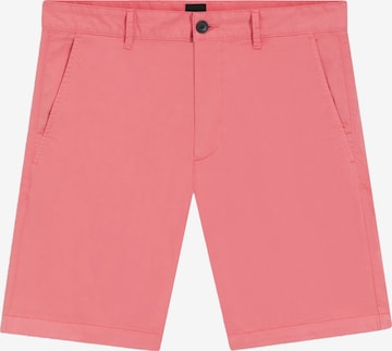 BOSS Chino Pants in Pink: front