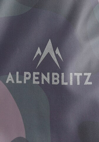 ALPENBLITZ Raincoat Lang in Grau