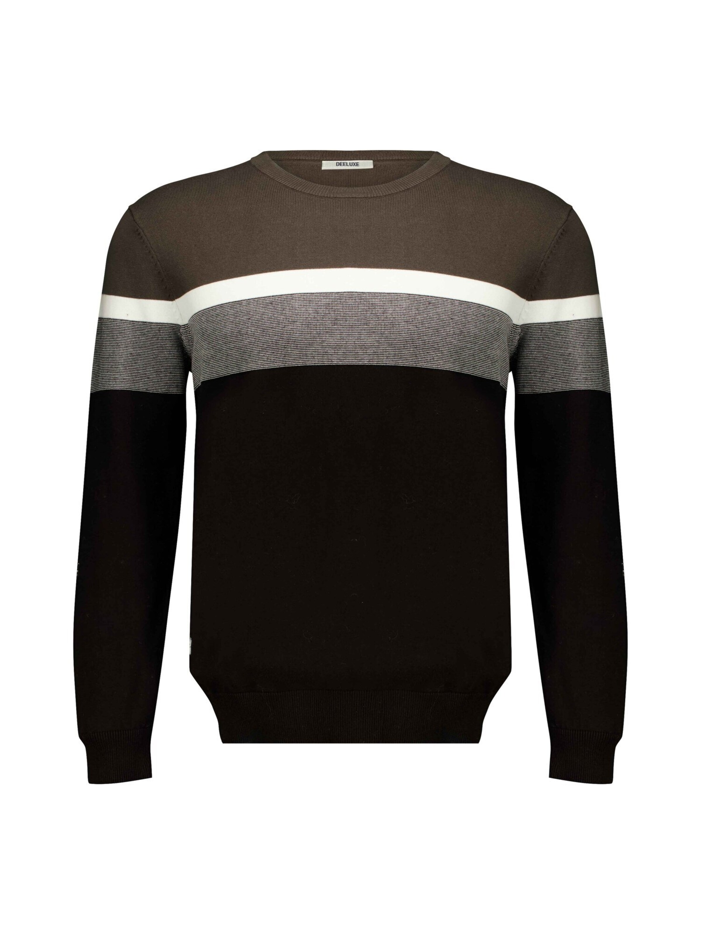 Deeluxe Trui 'Toaster' in Zwart: voorkant