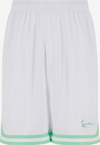 Karl Kaniregular Hlače - bijela boja: prednji dio