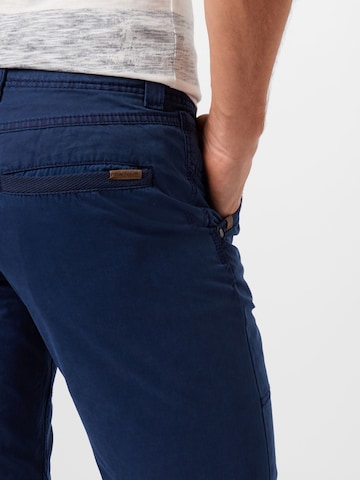 Regular Pantalon chino 'Max' TOM TAILOR en bleu